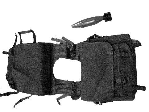 Has separate pouch for stripper clip ammo and 20 loops for ammunition on the cross strap. Strap can be removed so you can wear the holster on your belt by itself.