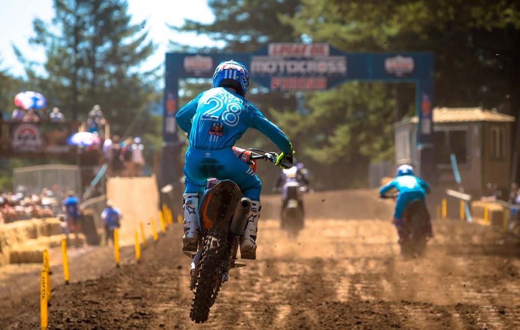 ROUND 9 / JUNE 28, 2018 WASHOUGAL MX PARK / WASHOUGAL, WASHINGTON MOTOCROSS LUCAS OIL AMA PRO MOTOCROSS CHAMPIONSHIPS P76 Shane McElrath caught fire in the second 250MX moto.