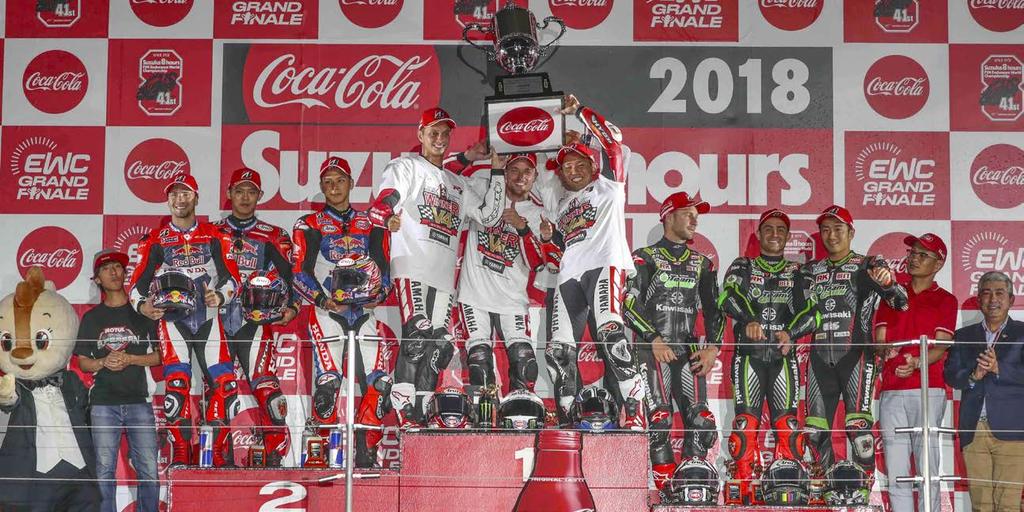 IN THE WIND YAMAHA FACTORY RACING TAKES FOURTH STRAIGHT SUZUKA 8-HOURS WIN Yamaha Factory Racing (Katsuyuki Nakasuga, Alex Lowes and Michael van der Mark) took a fourth straight win in the Suzuka 8