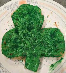 Recipe: Clover Shaped Cake by Tina Yu and Sukhmani Heir St. Patrick's day is coming up, and what better way to celebrate than baking you and your family a treat!