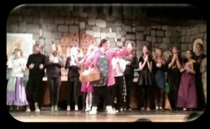 DRAMA PRODUCTION: Under the direction of Mrs. LaFragola and Ms. Hammell students presented Dr. Evil and the Basket of Kittens. The play was written by Brian D.