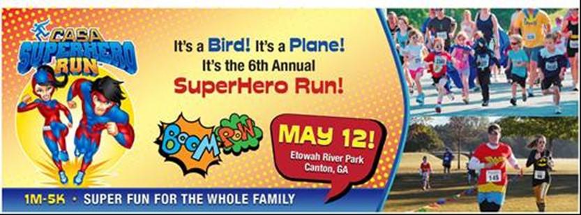 Knights Newsletter We are gearing up for the SuperHero Run on May 12 th. Your organization can win up to $1,000!