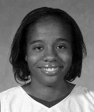 #20 ANGELA TISDALE SOPHOMORE GUARD AUSTIN, TEXAS Double-Doubles Season: 0 Career: 0 As a sophomore (2005-06): Sophomore point guard earned second-team All-Big 12 honors and has 11 double-figure