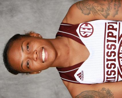 21 JERICA JAMES 5-5 Sr. G Wynne, Ark. (North Little Rock HS) Scored 8 points on 3 of 3 shooting in the WNIT championship against Western Kentucky.