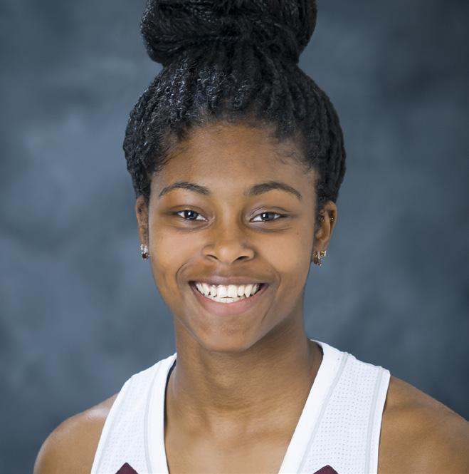 HOLMES' BULLDOG BITES Scored 12 points and had 5 steals in her MSU debut against Samford. Tallied 8 assists, T5th-most by a Bulldog freshman, against Grambling.