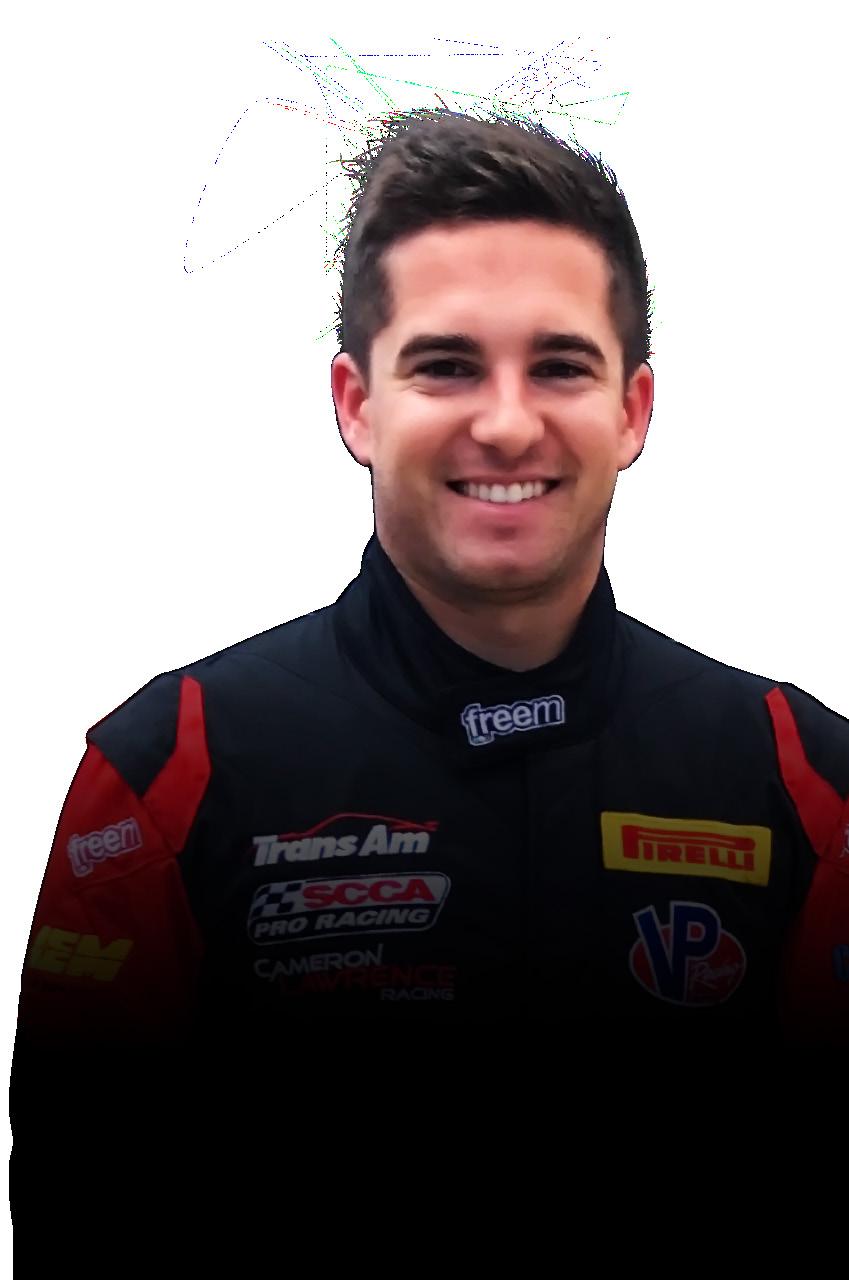 DRIVER BIOS CAMERON LAWRENCE Cameron Lawrence is the 2015 IMSA North American Endurance Champion, Rolex 24 at Daytona winner and Petit Le Mans