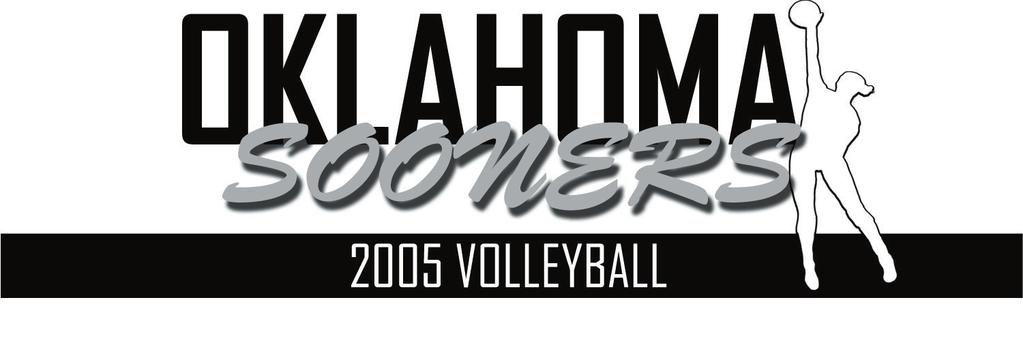 MATCH NOTES NO. 4 9/08/05 Volleyball SID Jessica Summers Assistant Director of Athletics Media Relations E-Mail: jlsummers@ou.edu Office: (405) 325-8372 Fax: (405) 325-7623 Web: www.soonersports.