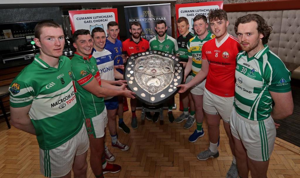 Valley Rovers Aidan Walsh at the Launch of the Kelleher Shield Competition Please note that pitch bookings should be
