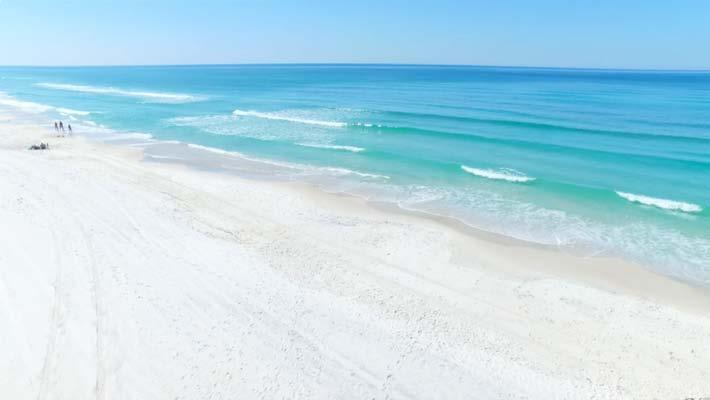 Located off Scenic 30-A in a private, gated neighborhood with a private beach, located on the Emerald Coast of the Florida
