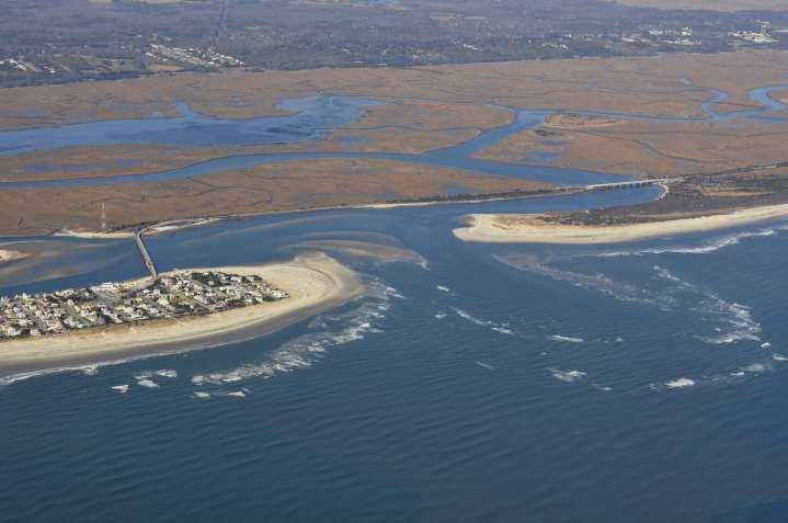 FINAL REPORT FOR 2013 ON THE CONDITION OF THE MUNICIPAL BEACHES IN THE TOWNSHIP OF UPPER, CAPE MAY COUNTY, NEW JERSEY Aerial photograph at Corson s Inlet showing conditions on December 1, 2013 of the