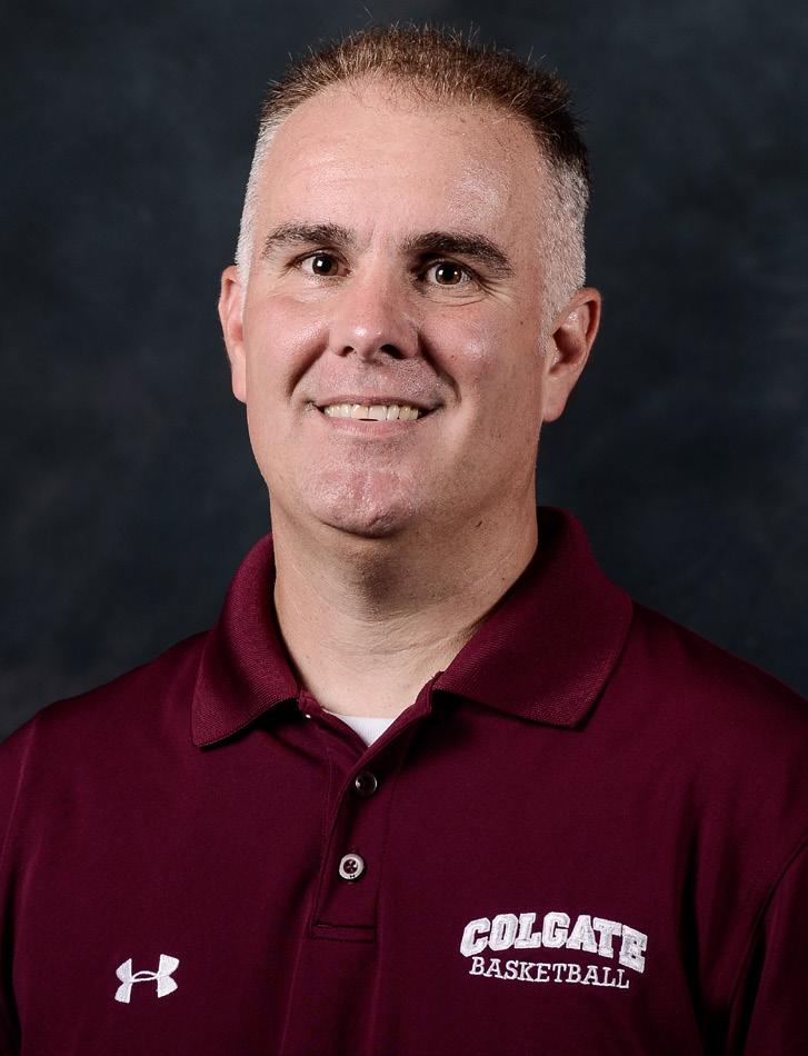 PAGE 6 COLGATE at SIENA GAME 5 BILL CLEARY Head Coach, First at Colgate Bill Cleary took over as the 10th head coach in Colgate Women s Basketball history in March 2016.