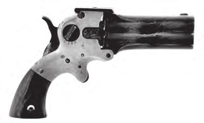 Marston Pistol Double-Action Derringer This derringer has three