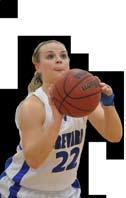 #22 Lindsay Brendle 2009-2010: Played in all 28 games for the Tornados as a sophomore...scored 190 points, averaging 6.8 points per game, connecting on 56 of 158 field goal attempts for a 35.
