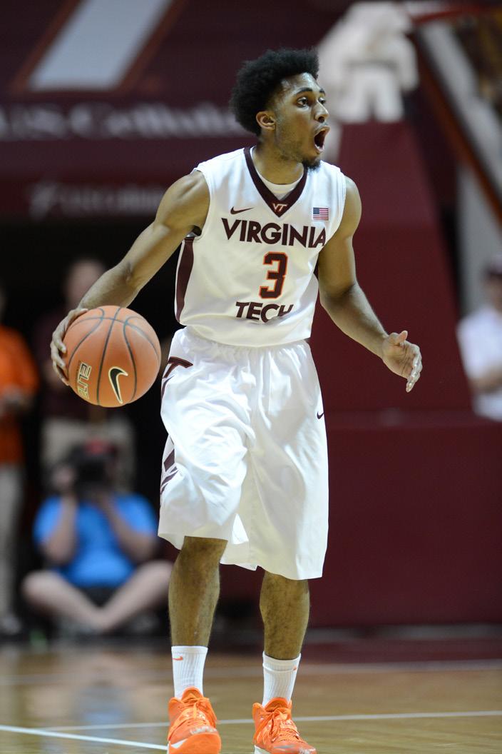 Virginia Tech vs. Liberty Game Notes Page 6 2014-15 Roster Alphabetical Listing No. Name POS HT WT CL HOMETOWN HS/OTHER 4 Seth Allen* G 6-1 195 Jr. Woodbridge, Va.