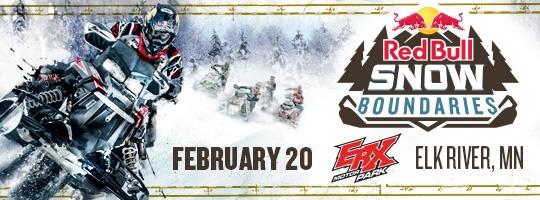 THE SNOW MUST GO ON Plans are well underway for the over-the-top, Red Bull Snow Boundaries crosscountry endurance race at ERX Motor Park in Elk River, Minnesota, slated for February 20th.