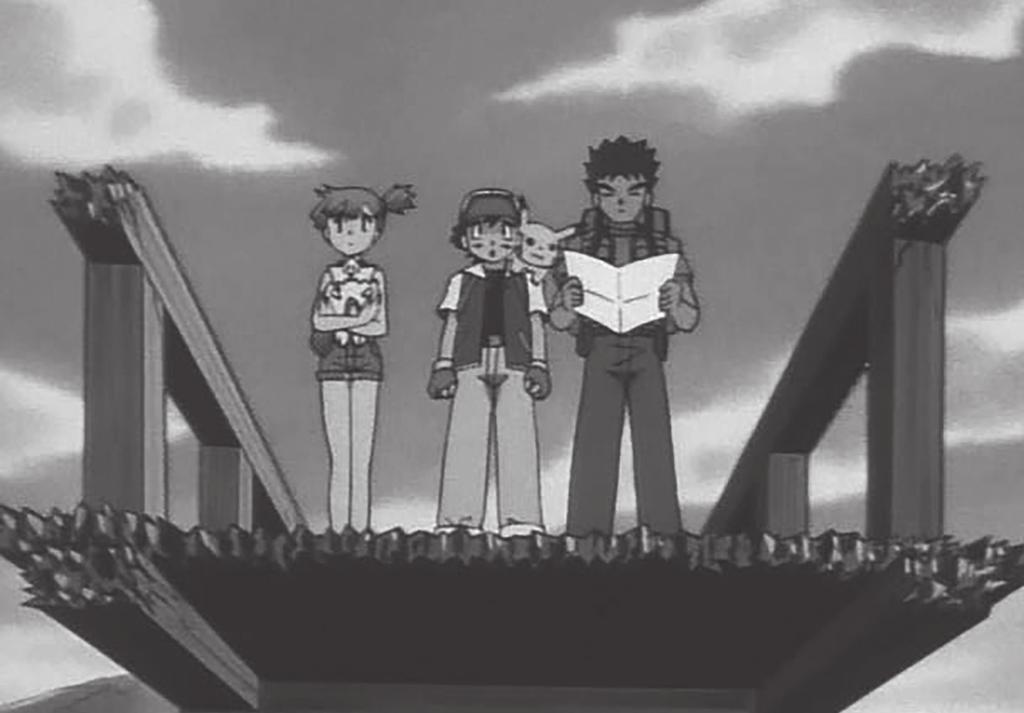 I guess we could keep walking along the river until we find another bridge, Misty suggested. Brock s dark hair stuck out above the map he was reading.