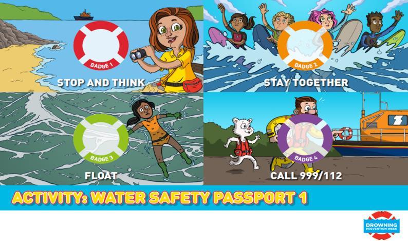 org/youth-education) clearly explains the 4 Water Safety Messages (see page 2 of this newsletter) in a