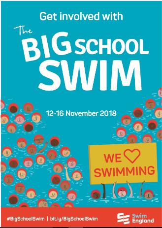 Big School Swim This annual campaign took place the week commencing 12th November 2018 - its aim: to celebrate everything that is amazing about learning to swim and school swimming and water safety.