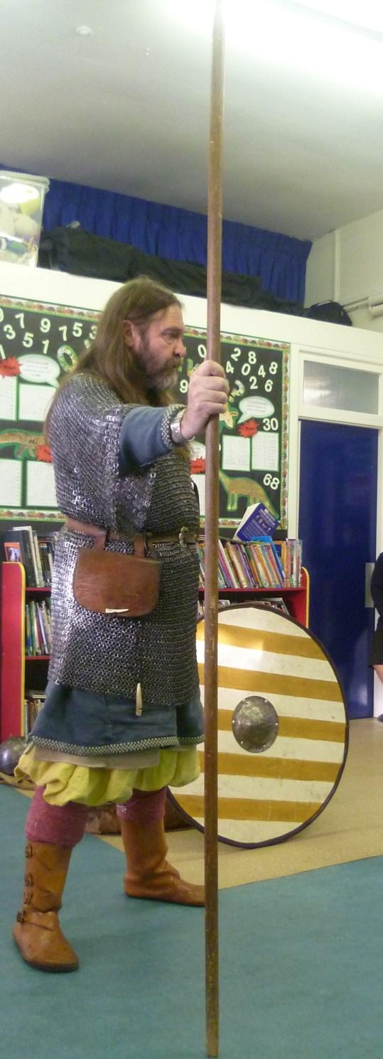 After break he taught us about Viking households.