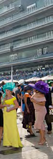 34 GENERAL ADMISSION Boasting excellent views, this area gives access to a limited section within the Meydan Grandstand with a number of Grandstand seats available.