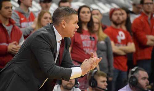 HEAD COACH CHRIS HOLTMANN start of the season, was among teams receiving votes or ranked in the Top 25 in 16 of the final 17 weeks of the season. The Bulldogs climbed to as high as No.
