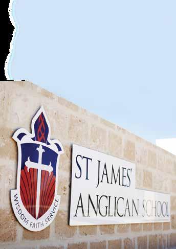 St James Anglican School is a co-educational school located at the entrance