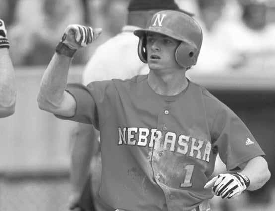 HUSKERS.COM Jeff Leise was a career.346 hitter as a three-year starter in center field.