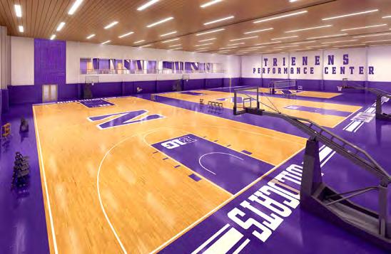 Wilson, donations from other loyal Northwestern benefactors and the existing athletics maintenance and equipment budget, will fund the project.
