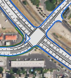 The worst intersection, Canyon Creek Pkwy, functions at LOS F and is only able to meet 90% of the demand for vehicles heading southbound through the intersection.