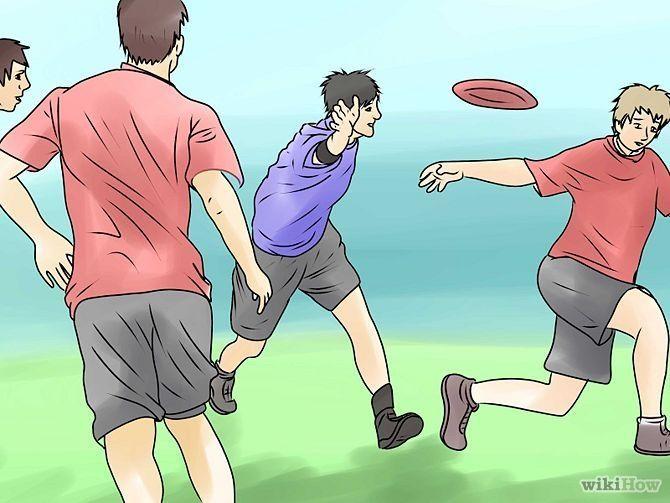 Ultimate Games (frisbee, football, etc..) Equipment: Any ball and pinnies Directions: Divide the group into equal teams.