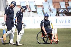 to work with disabled players. In recent years the sport has done some fantastic work introducing cricket to over 100,000 young disabled people in schools.