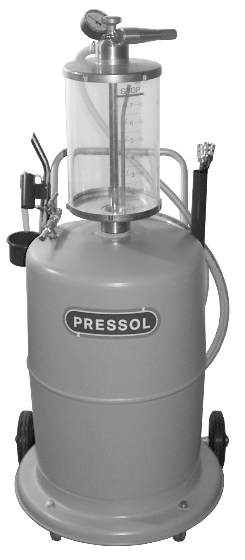 75 l, with Visual inspection reservoir 95 l, with Visual inspection reservoir Operating Instructions Contents: 1. General Information 1.1 Intended use 1.