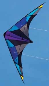 Surprisingly responsive for such a big kite, it s quite adept at old school tricks. But watch out when the wind picks up and its inner power monster comes out.