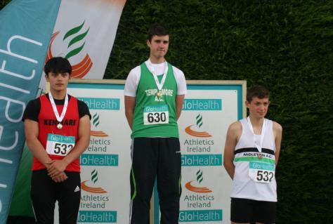 The year began with a Munster Gold Medal in the Shot Putt with a throw of 12m77cm followed up by Gold in the All-Ireland with a