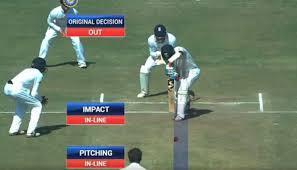 Law 36 Leg Before Wicket The ball not having touched the striker s bat, the striker intercepts the ball with any part of the person between wicket to wicket or on the off side of the