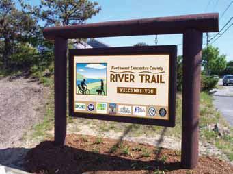 Northwest River Trail Signage Lead Sponsor East Donegal Township