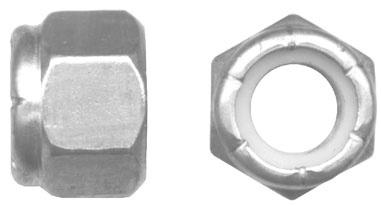 65 1/4-20 Nylon Insert Lock Nut, S.