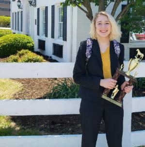 STUDENTS TAKE HONORS AT 2018 TOURNAMENT OF CHAMPIONS Danville High School competed at the University of Kentucky Speech Tournament of Champions for the first time since its inception in 2012 April
