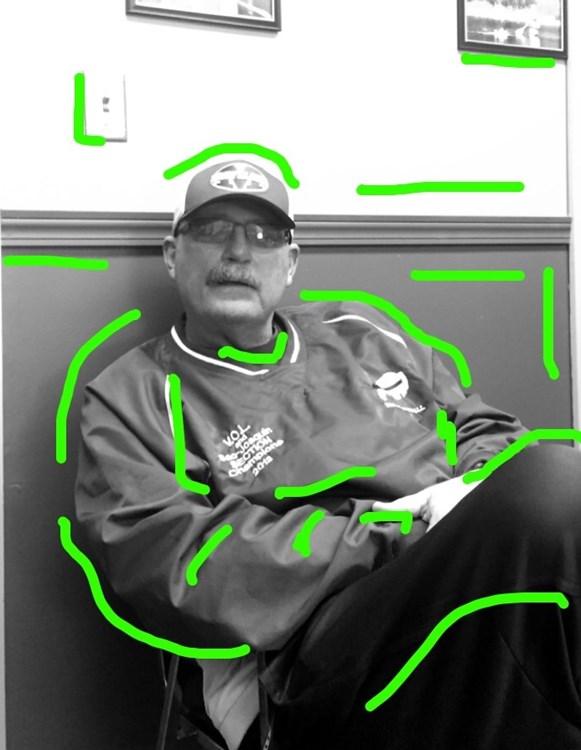 Provided by Google Images Up close with the monitors Coach Dub, Jerry Walser Jr. "Pronounced wall [knocks on wall behind him], sir [points to himself].