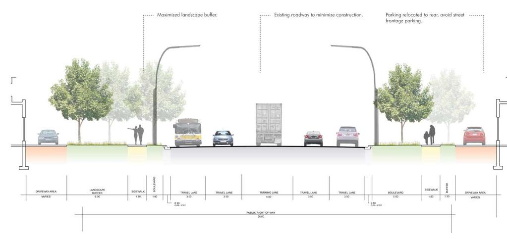 Cycle path warranted on Centennial. Preferred for aspect of socializing Underground parking vs. surface.