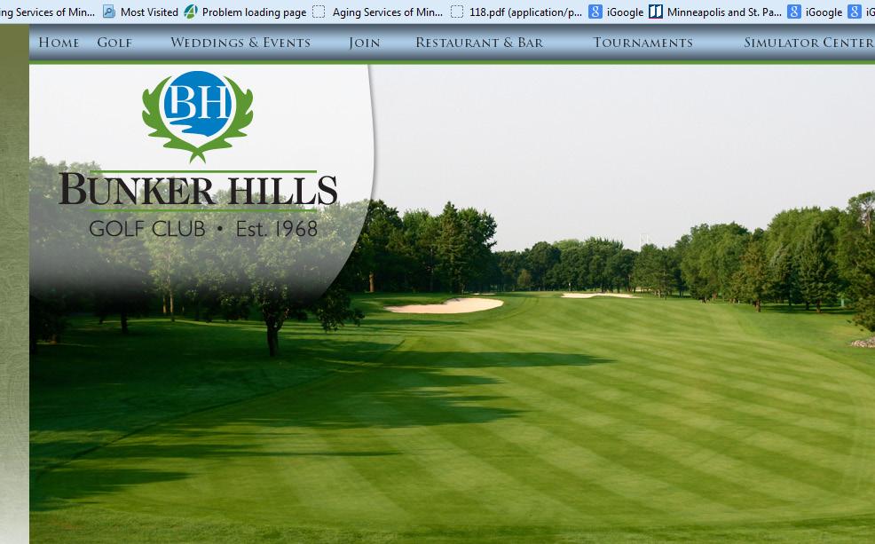 Bunker Hills Golf Club 12800