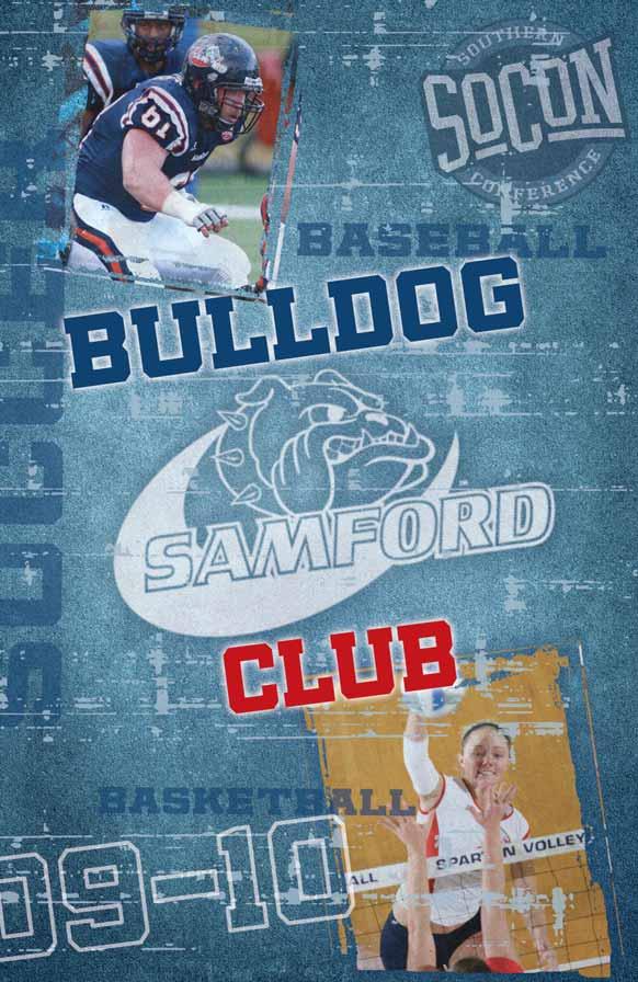 Bulldog Club Levels (2009 Samford graduates receive free membership for one year with registration.