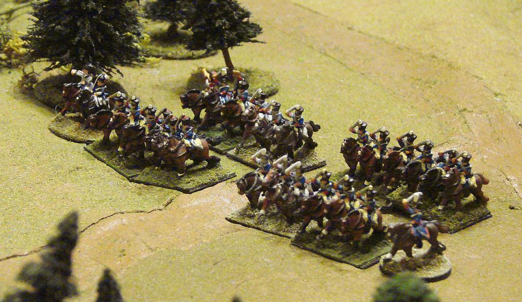Cyr's columns approaching, the miquelets of Claros' brigade edged forward on the Spanish right