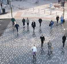 Cardiff UK - City Centre Pedestrians