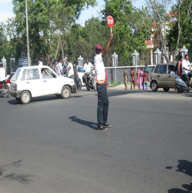 ROAD SAFETY PATROL Enrollment no:143001/2014 ANNUAL REPORT(JUNE 14 FEB 15) TRAFFIC CONTROL DUTY As we know in cities traffic is one of the most