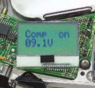 With the Marker OFF, hold trigger in and turn Marker ON until the LCD goes to its normal screen and S is on the bottom left of the screen, now release trigger.