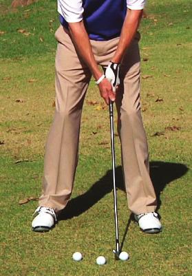Fix Your Ball Position 3 Ball Position 1: Midpoint This is neutral ball position in the middle of the stance.