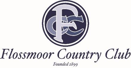 Dear Prospective Member, Thank you for your interest in Flossmoor Country Club! Enclosed you will find membership information and special promotions for 2016.