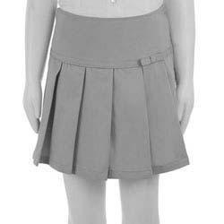 98 1009W Teens (S, M, L, XL)* 13.98 Kick pleat skirt With its chic look and knee kength, this skirt makes a modest but hip impression. Kick pleat front, tab closure, polyester. Imported. Machine wash.