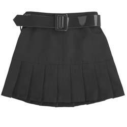 Belted Pleated-Hem Scooter Belted Pleated-Hem Scooter 1419B Girls (4, 5, 6, 6x) 11.98 1419G Girls (7, 8, 10, 12, 14) 13.98 1419N Girls (16, 18, 20) 14.